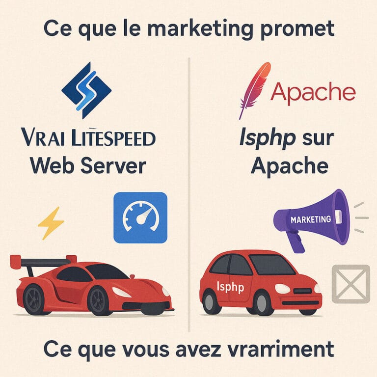 LiteSpeed Web Server : la vraie différence pour un site WordPress rapide et sans souci