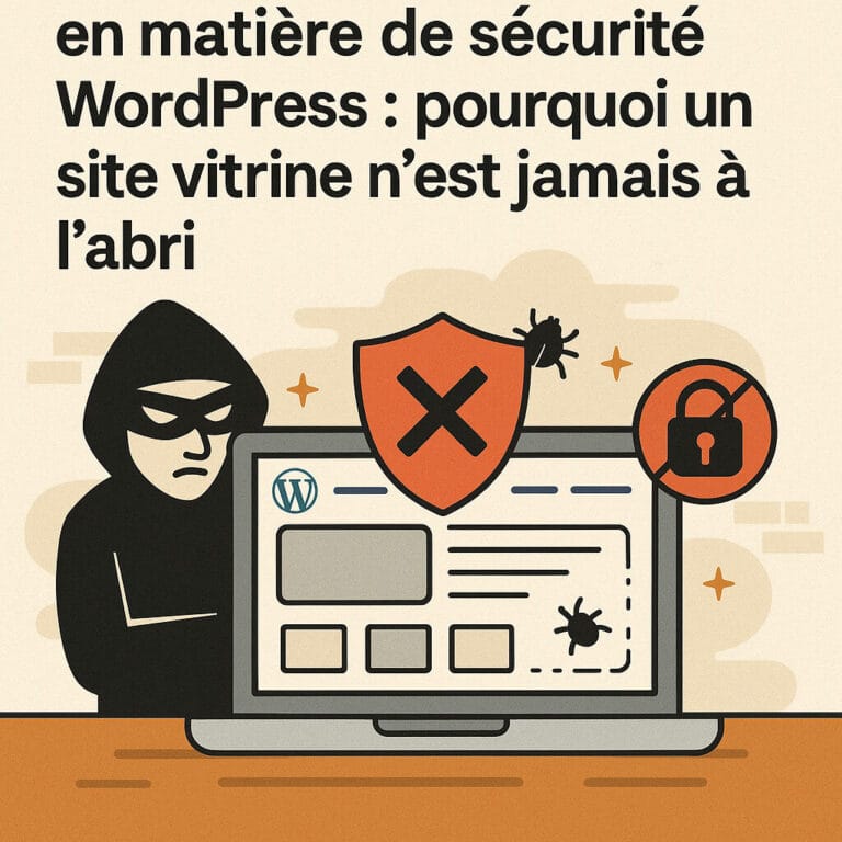 Les fausses bonnes idées en matière de sécurité WordPress : pourquoi un site vitrine n’est jamais à l’abri