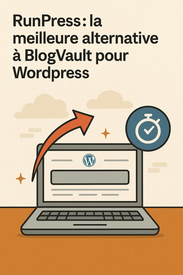 RunPress : la meilleure alternative à BlogVault pour WordPress