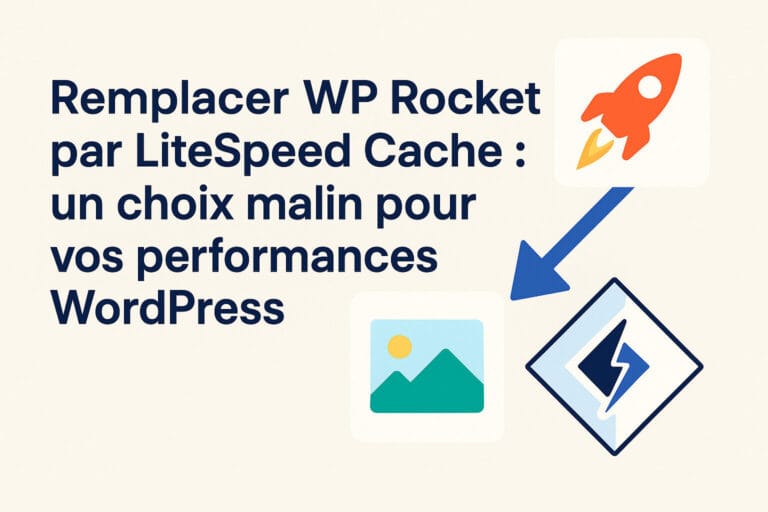 Remplacer WP Rocket par LiteSpeed Cache : un choix malin pour vos performances WordPress