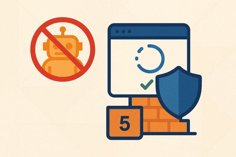 Protection contre les bots avec la technologie SplashScreen intégrée par RunPress